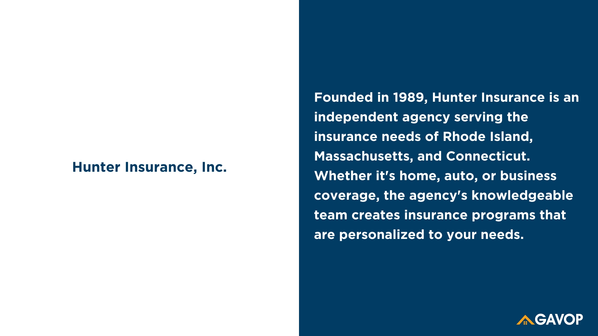 Hunter Insurance Inc